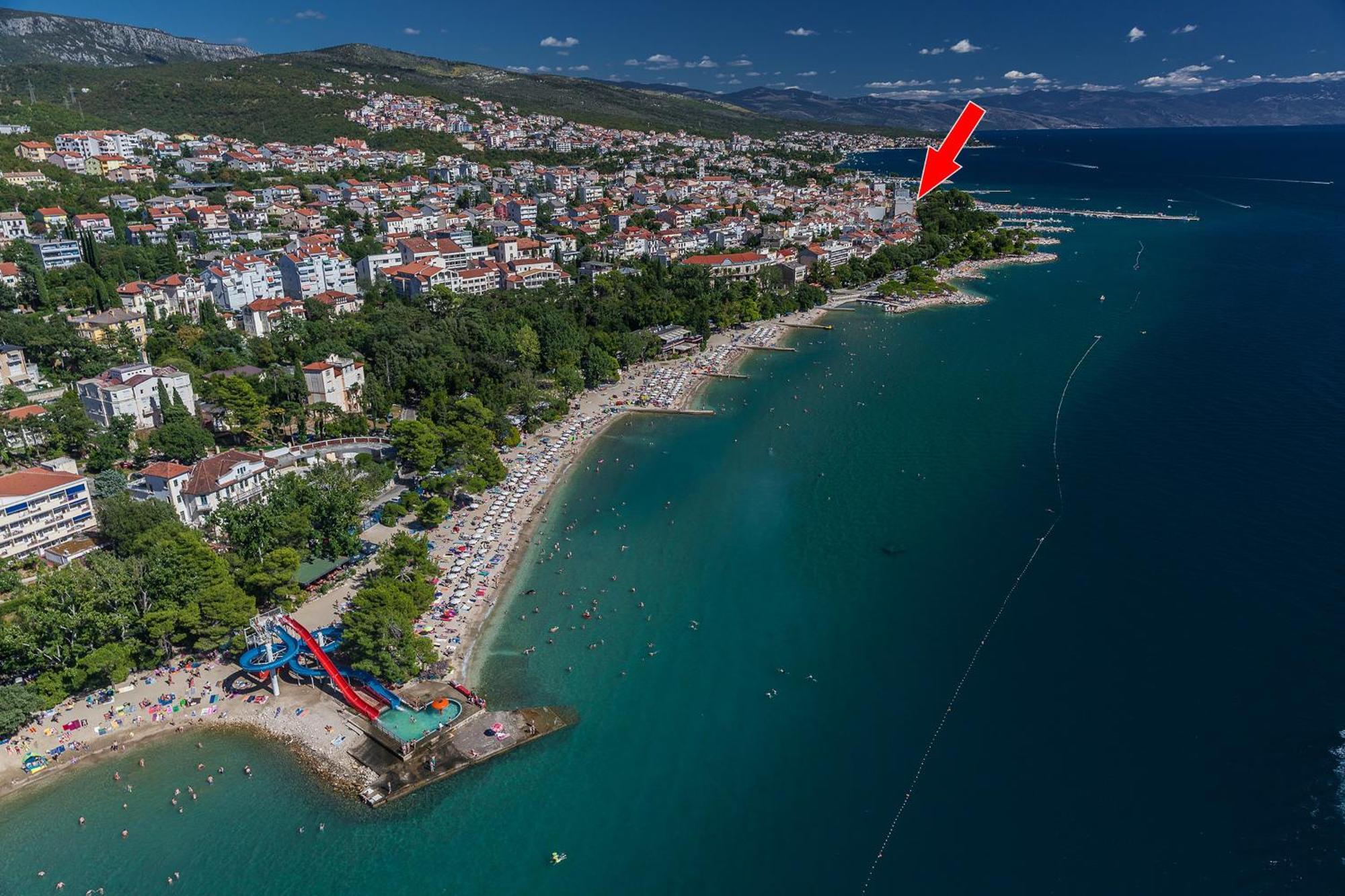 Photel Studio Apartments Crikvenica Eksteriør bilde